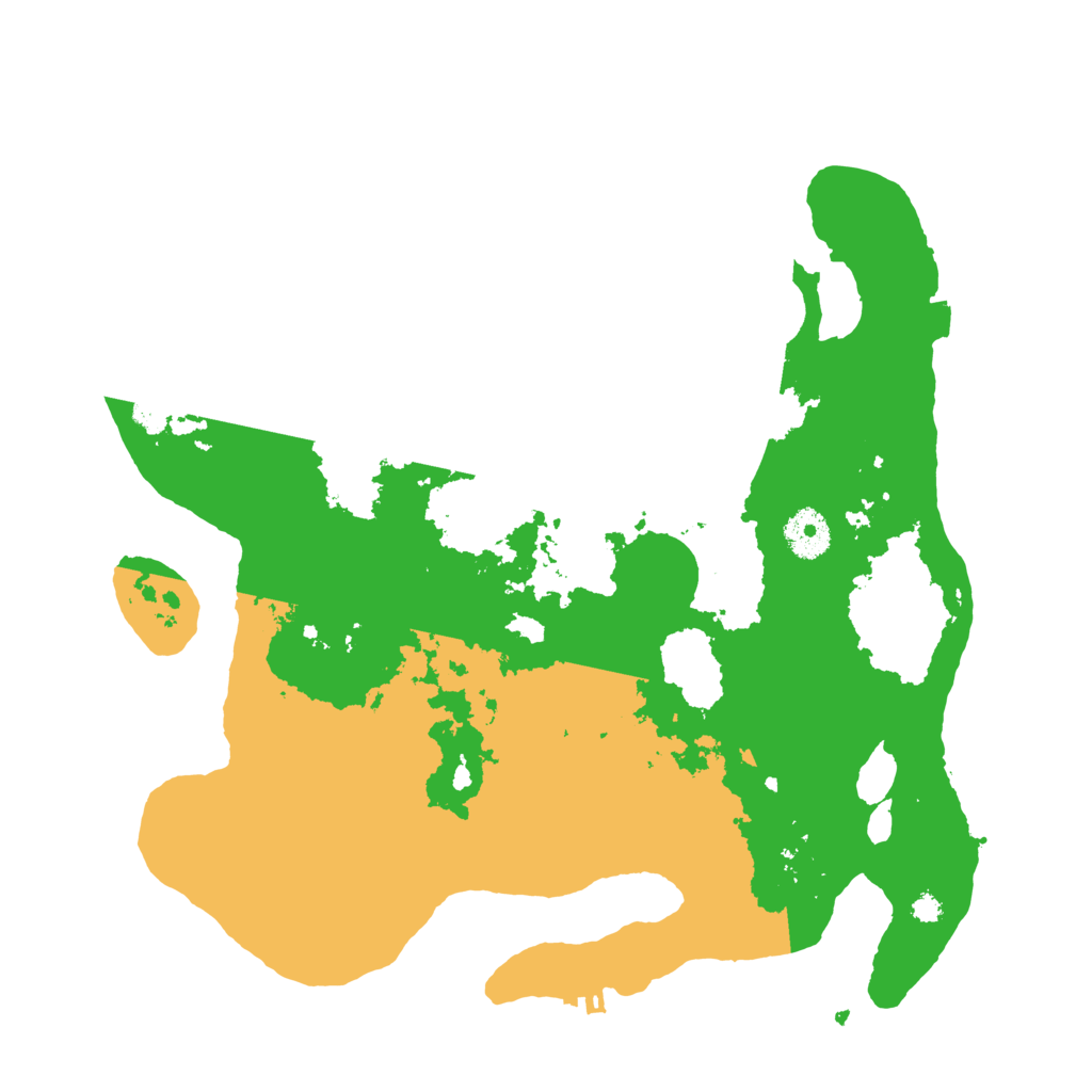 Biome Rust Map: Procedural Map, Size: 3500, Seed: 1159593869