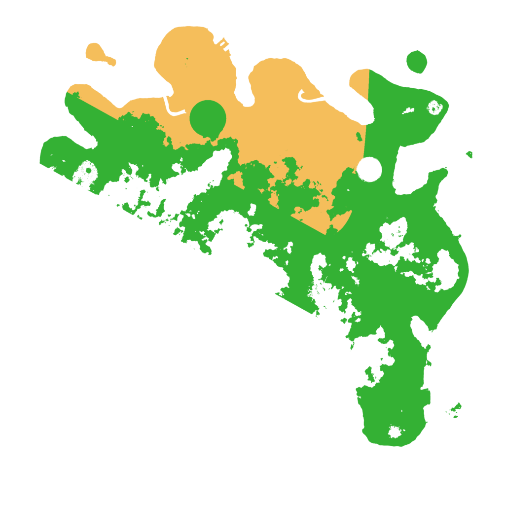 Biome Rust Map: Procedural Map, Size: 3650, Seed: 92808594