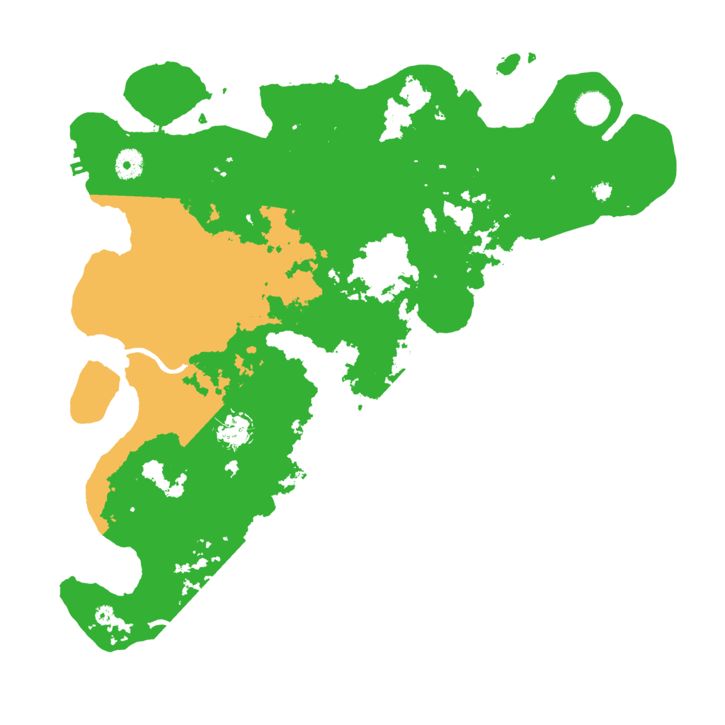 Biome Rust Map: Procedural Map, Size: 3700, Seed: 49291863