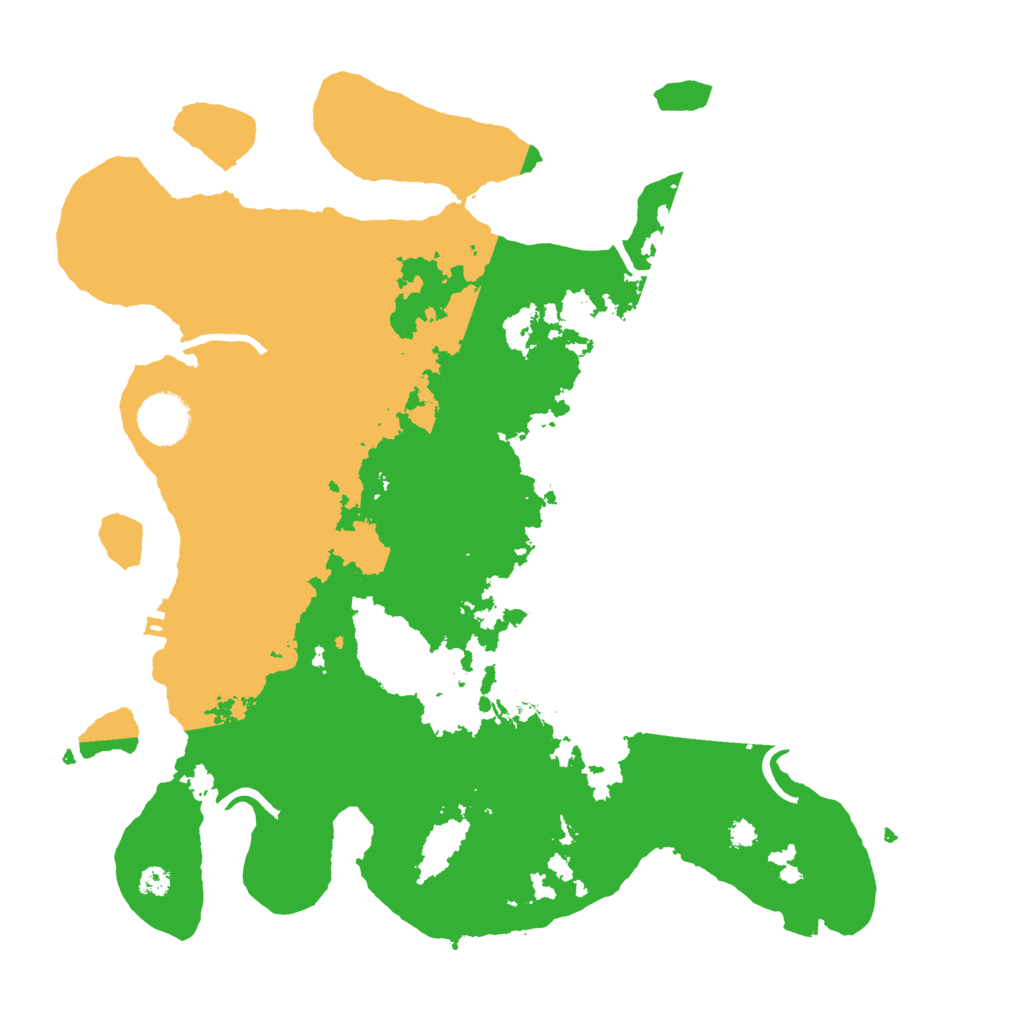 Biome Rust Map: Procedural Map, Size: 3450, Seed: 49130971