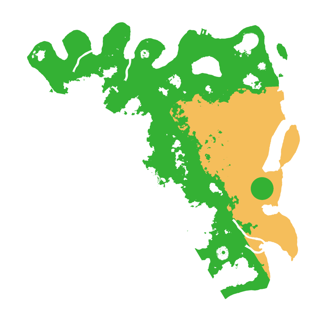 Biome Rust Map: Procedural Map, Size: 3750, Seed: 79612971