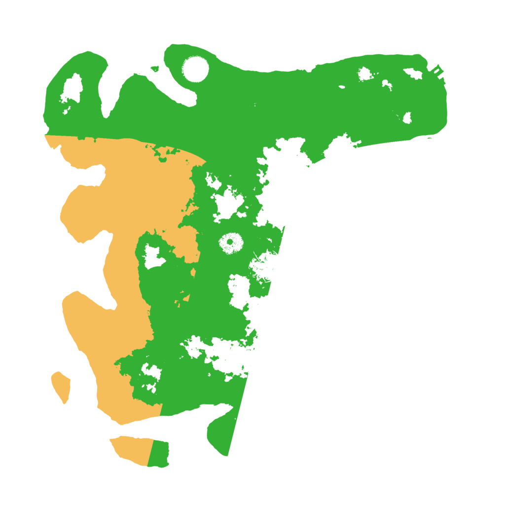 Biome Rust Map: Procedural Map, Size: 3400, Seed: 8312604