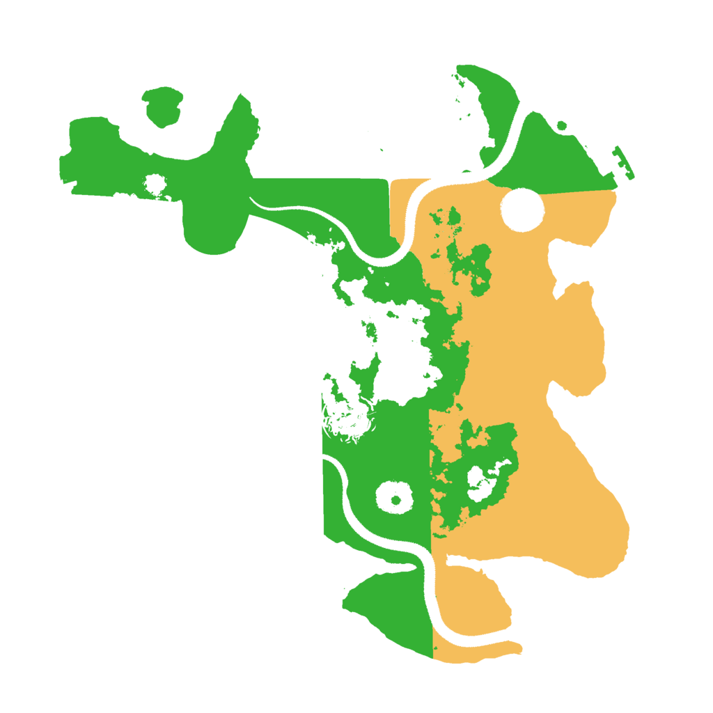 Biome Rust Map: Procedural Map, Size: 3000, Seed: 1282747110