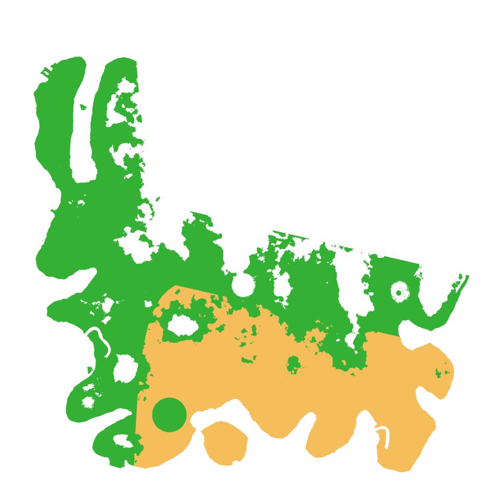 Biome Rust Map: Procedural Map, Size: 3850, Seed: 10585349