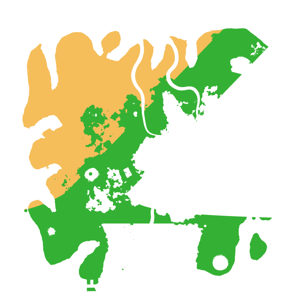 Biome Rust Map: Procedural Map, Size: 3450, Seed: 22213426