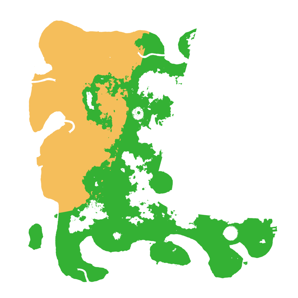 Biome Rust Map: Procedural Map, Size: 3700, Seed: 91044584