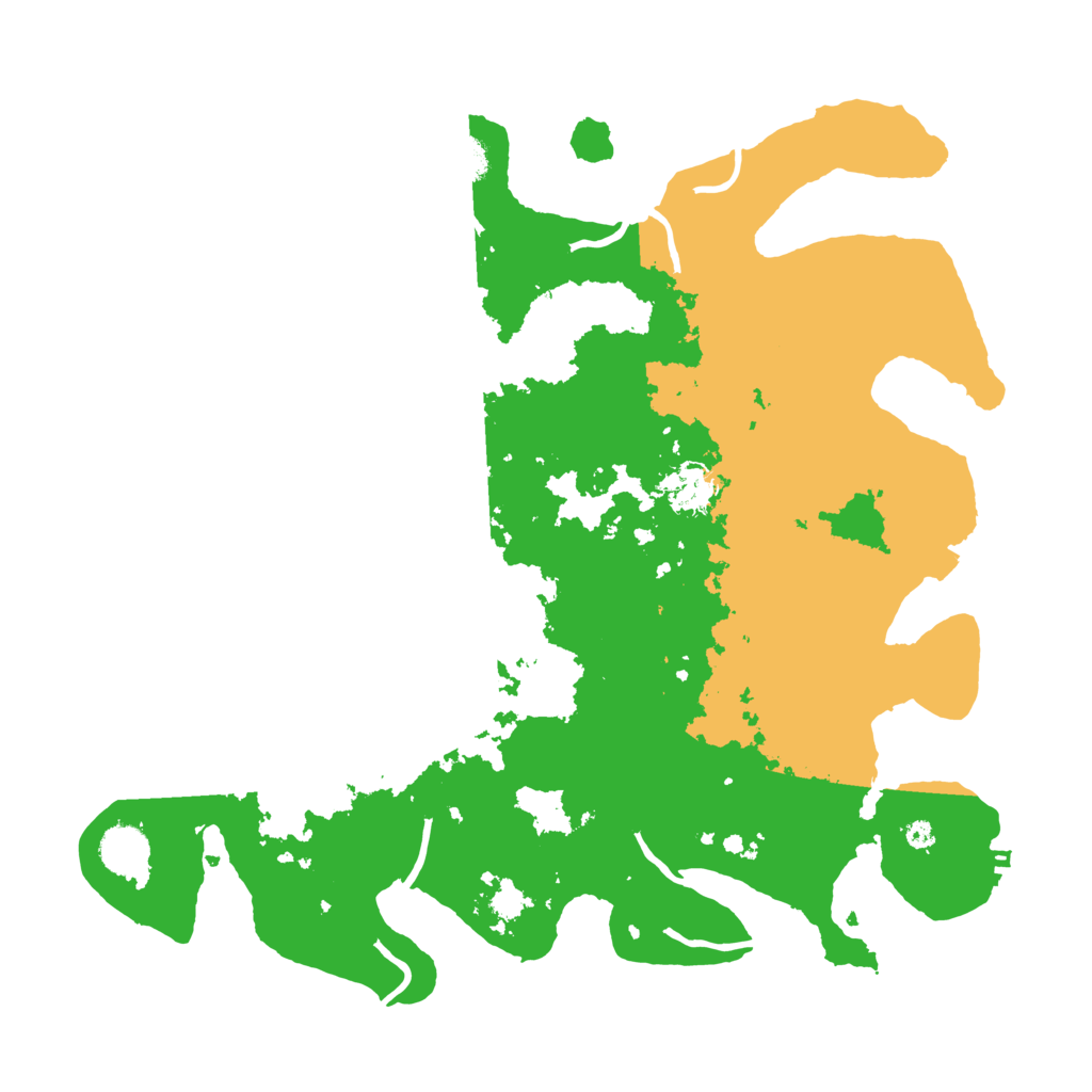 Biome Rust Map: Procedural Map, Size: 3950, Seed: 31732678