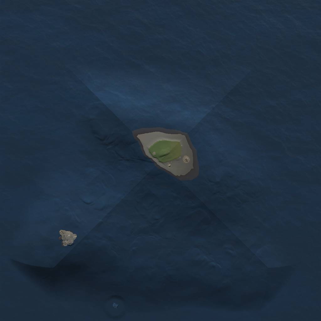 Rust Map: Procedural Map, Size: 1000, Seed: 116141241, 3 Monuments