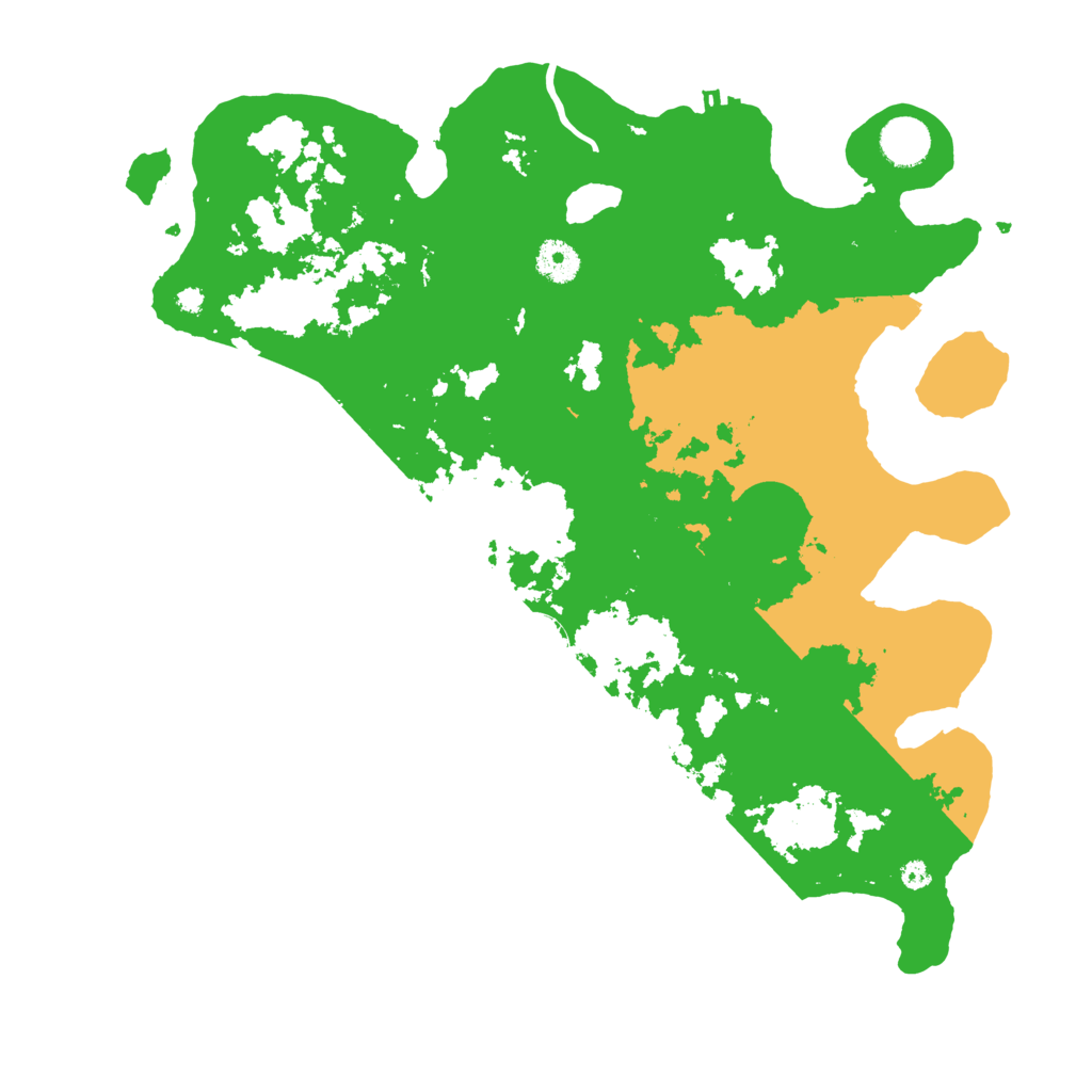 Biome Rust Map: Procedural Map, Size: 3850, Seed: 93053244