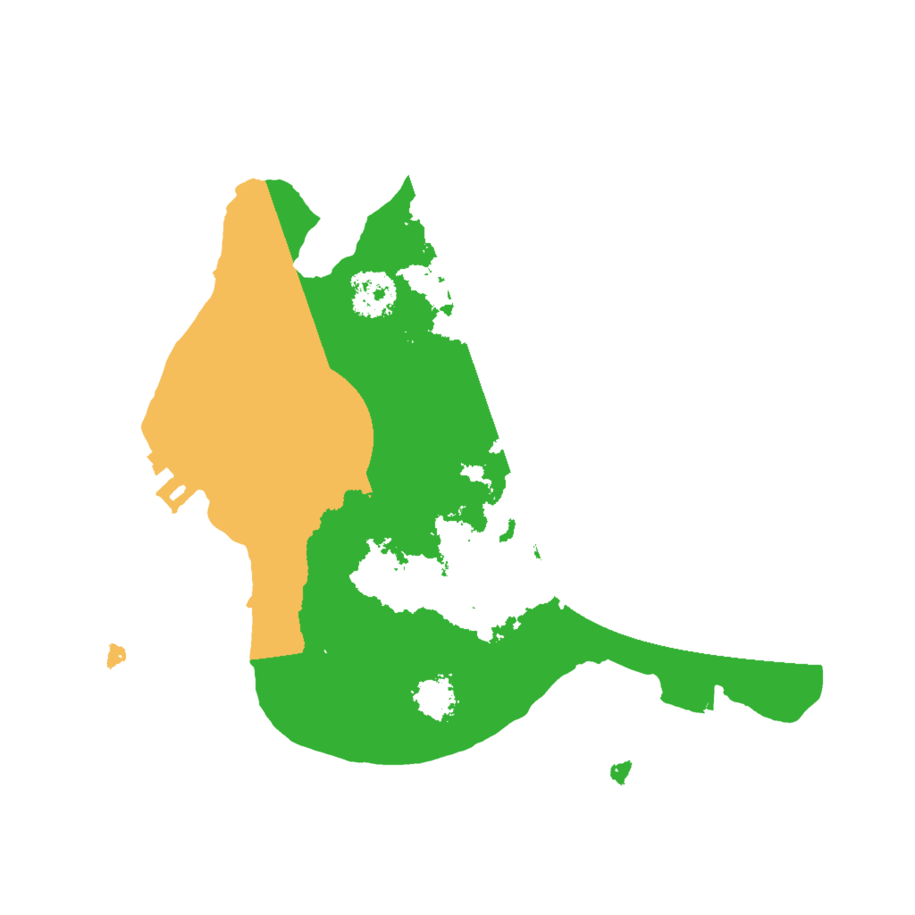 Biome Rust Map: Procedural Map, Size: 2000, Seed: 321780473