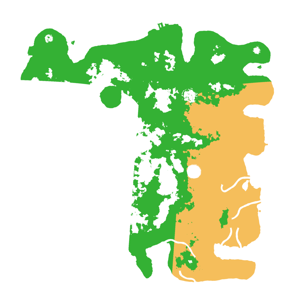 Biome Rust Map: Procedural Map, Size: 3850, Seed: 65843071