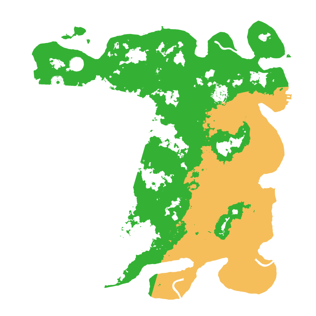 Biome Rust Map: Procedural Map, Size: 3850, Seed: 63256085