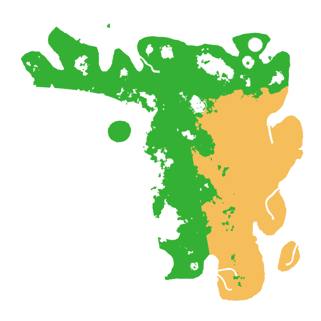 Biome Rust Map: Procedural Map, Size: 4000, Seed: 4490