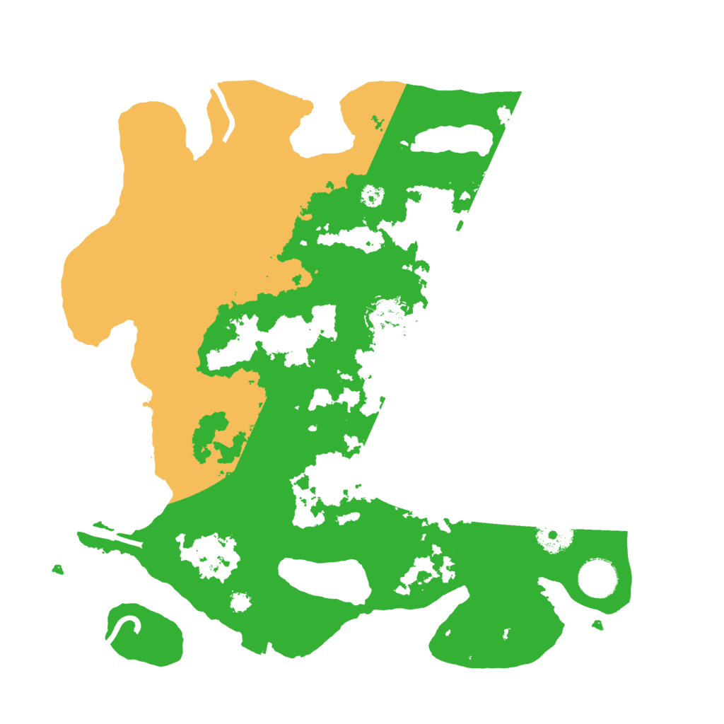 Biome Rust Map: Procedural Map, Size: 3250, Seed: 1791093700