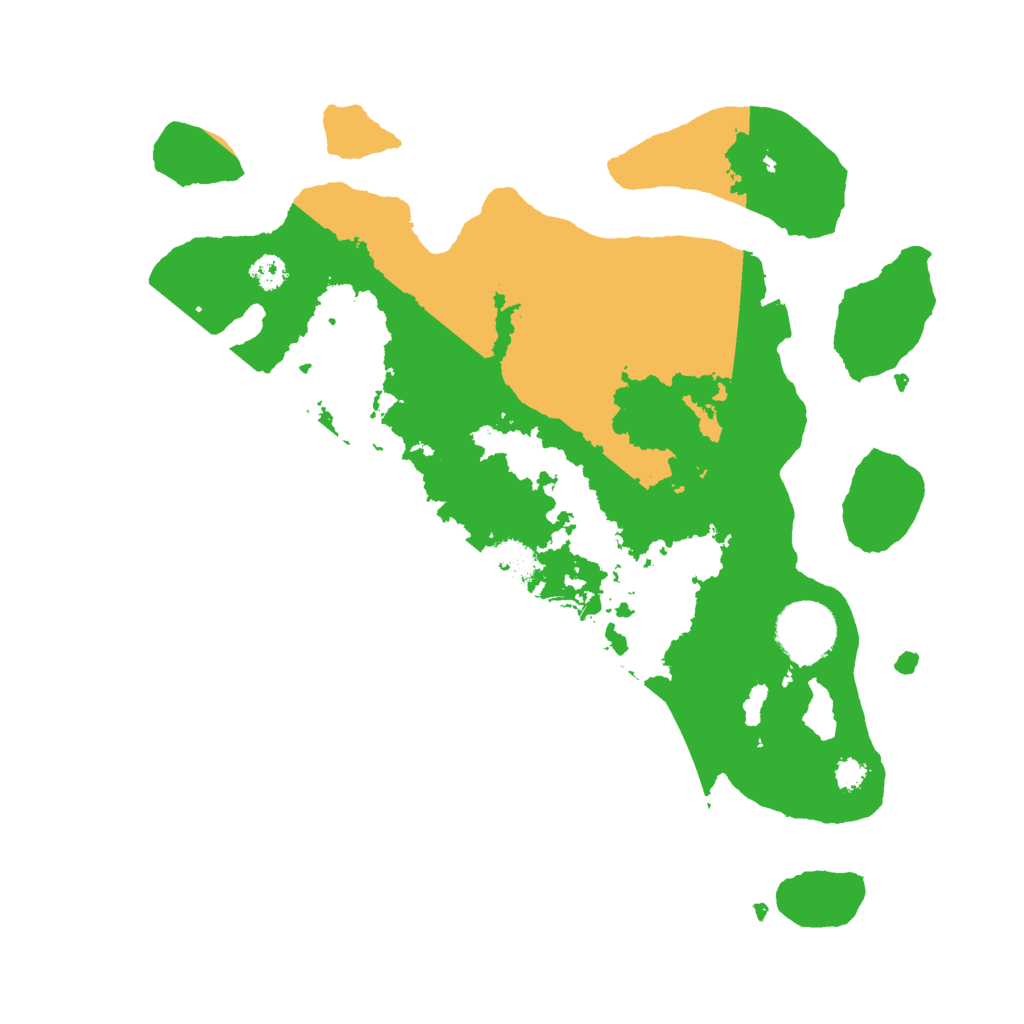 Biome Rust Map: Procedural Map, Size: 3000, Seed: 1152352840