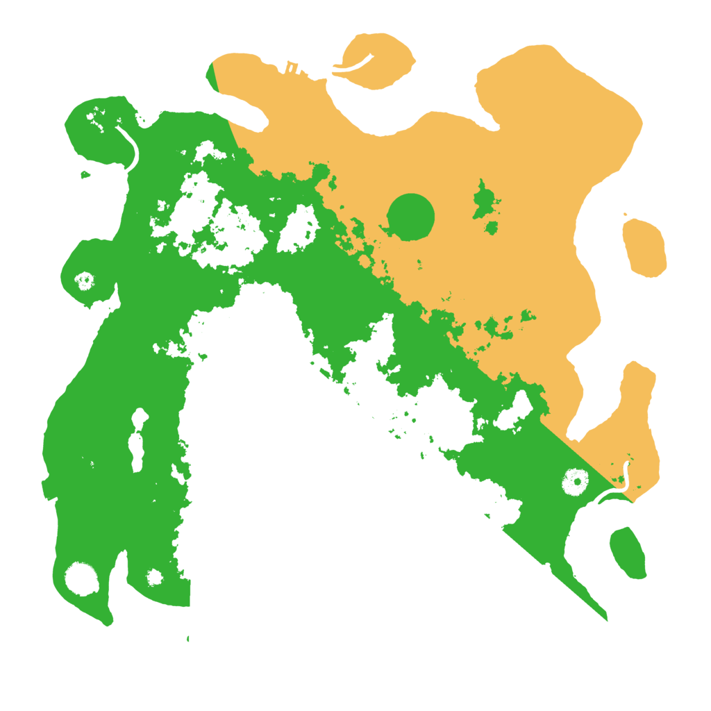 Biome Rust Map: Procedural Map, Size: 4000, Seed: 60350857