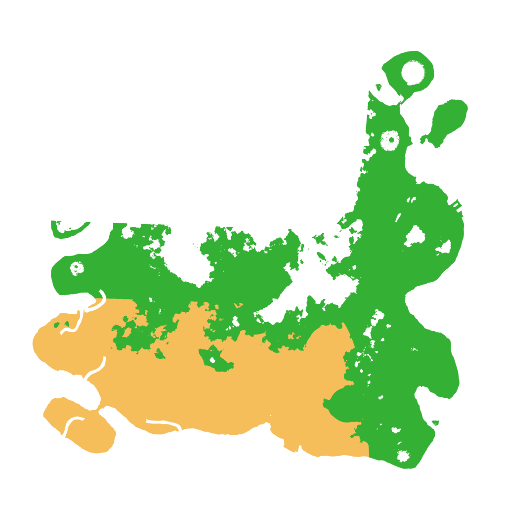 Biome Rust Map: Procedural Map, Size: 3850, Seed: 91097113
