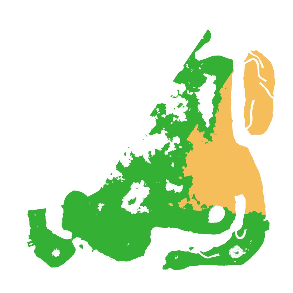 Biome Rust Map: Procedural Map, Size: 3400, Seed: 83171991