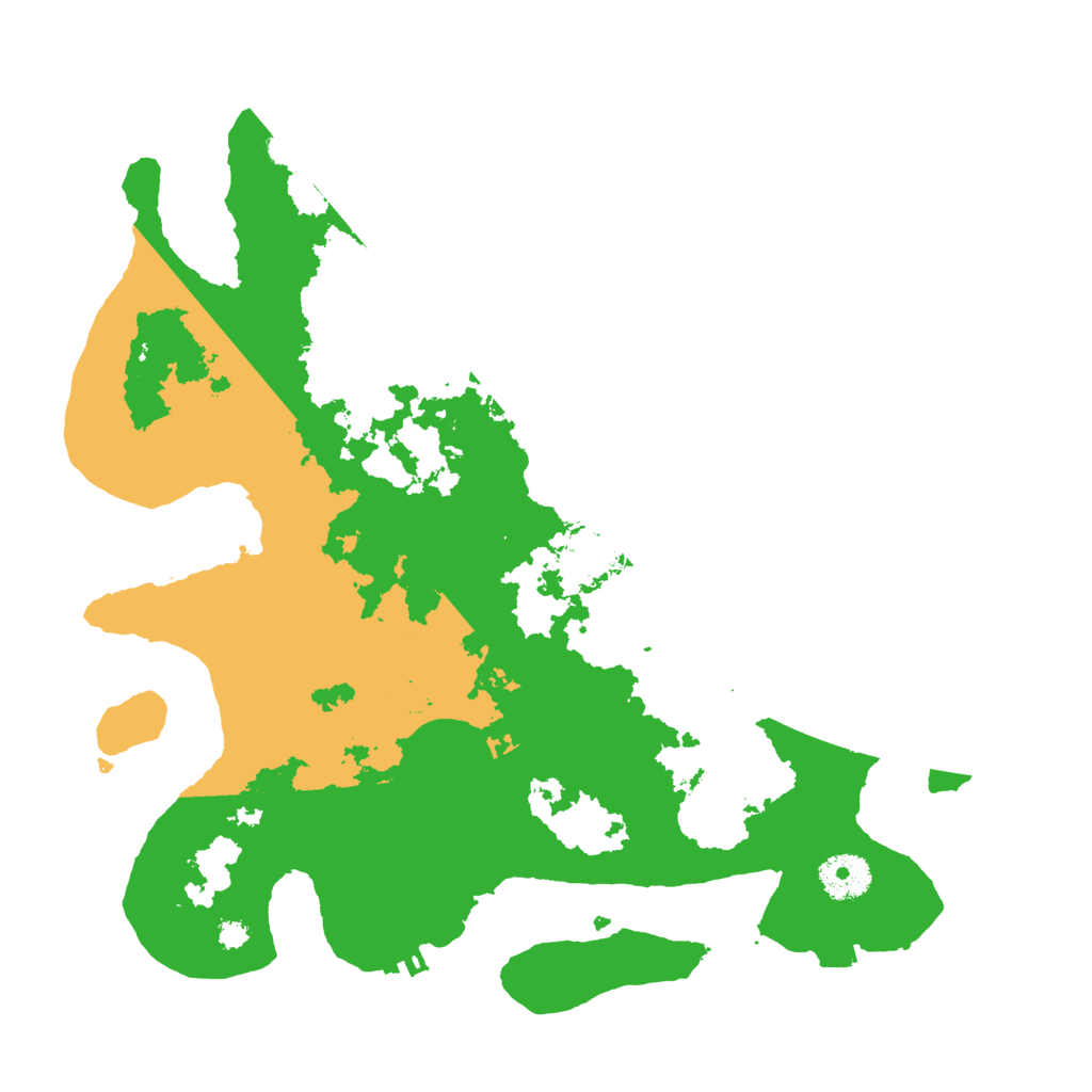 Biome Rust Map: Procedural Map, Size: 3400, Seed: 47822357