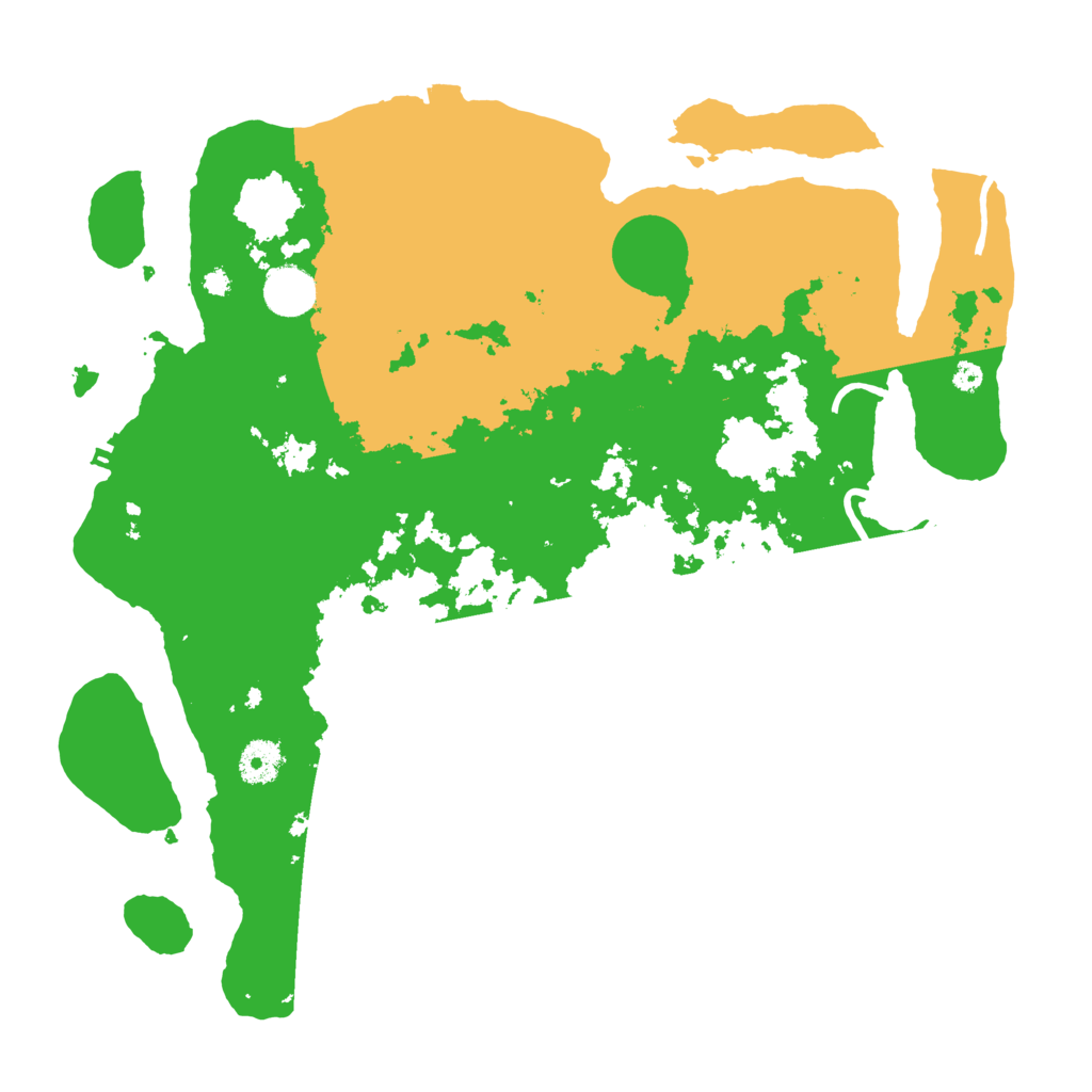 Biome Rust Map: Procedural Map, Size: 3800, Seed: 28966435