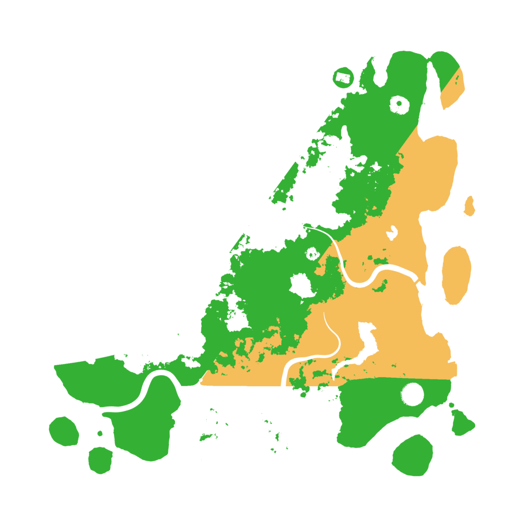 Biome Rust Map: Procedural Map, Size: 4000, Seed: 1729824231