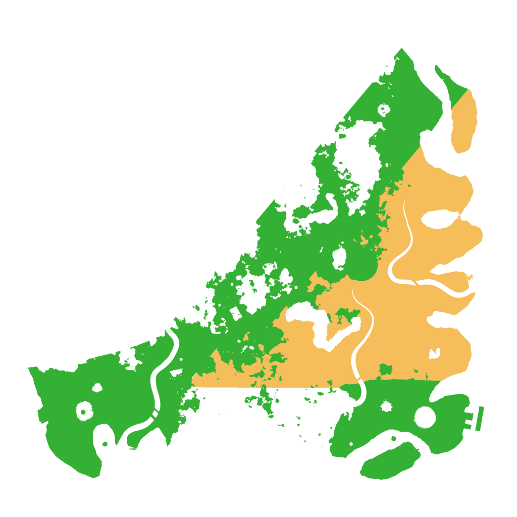 Biome Rust Map: Procedural Map, Size: 4250, Seed: 19588