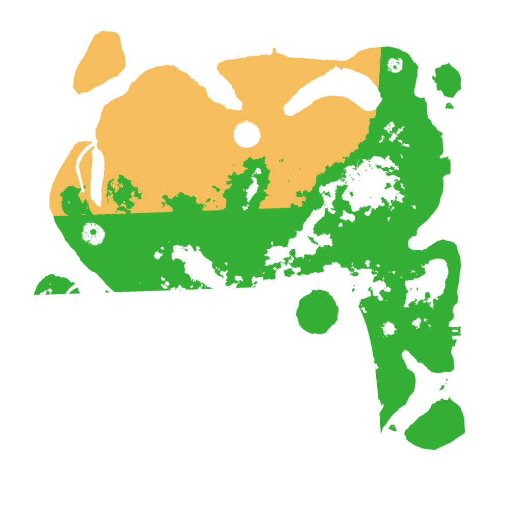 Biome Rust Map: Procedural Map, Size: 3500, Seed: 1828032239