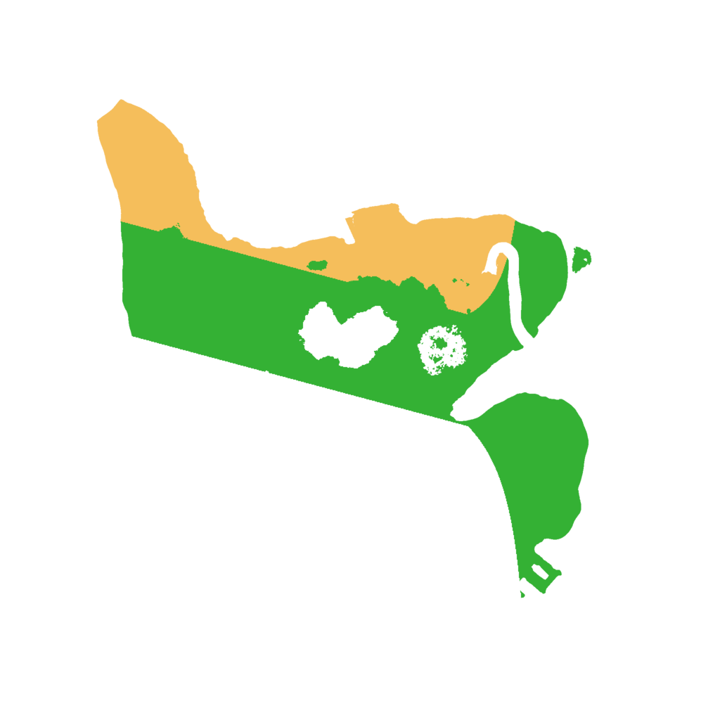 Biome Rust Map: Procedural Map, Size: 1550, Seed: 725425