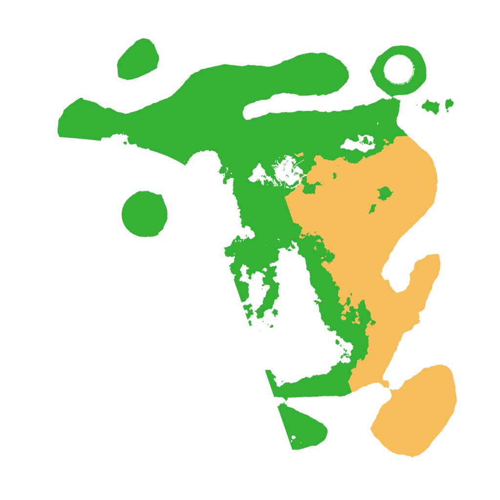 Biome Rust Map: Barren, Size: 3000, Seed: 74818