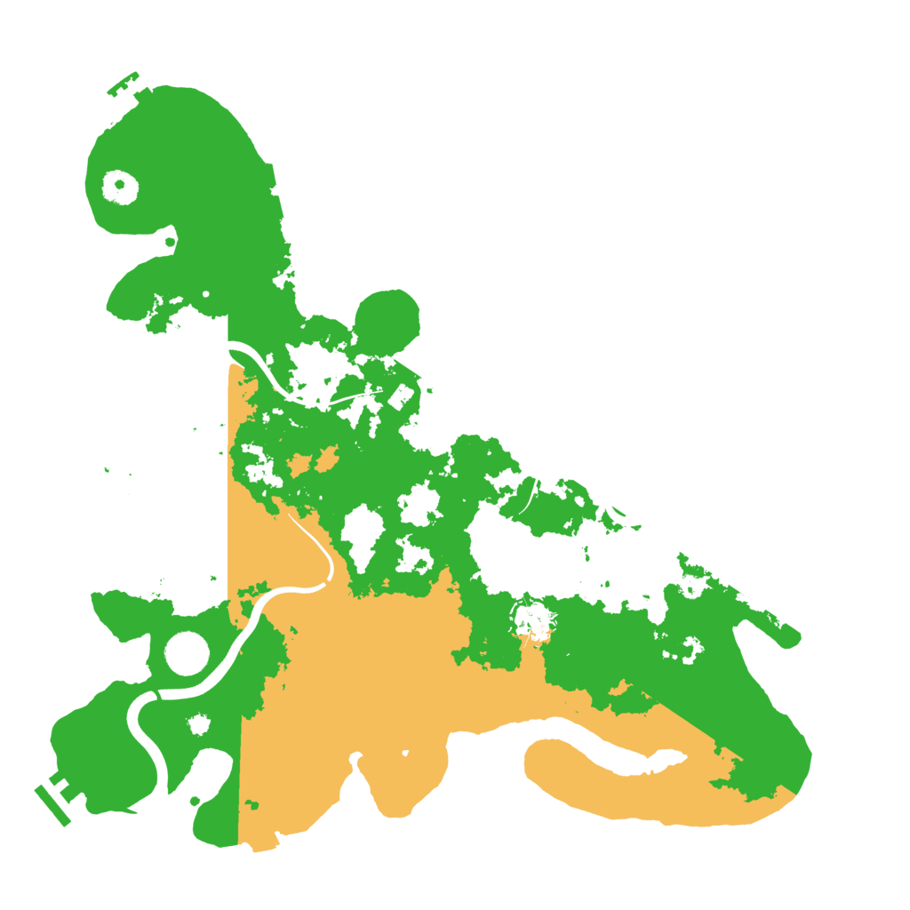 Biome Rust Map: Procedural Map, Size: 3850, Seed: 74872070