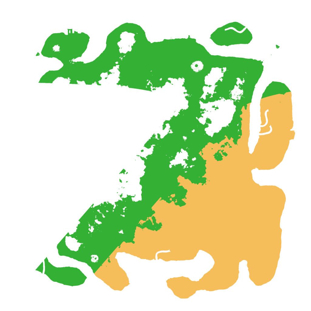 Biome Rust Map: Procedural Map, Size: 4100, Seed: 40642304