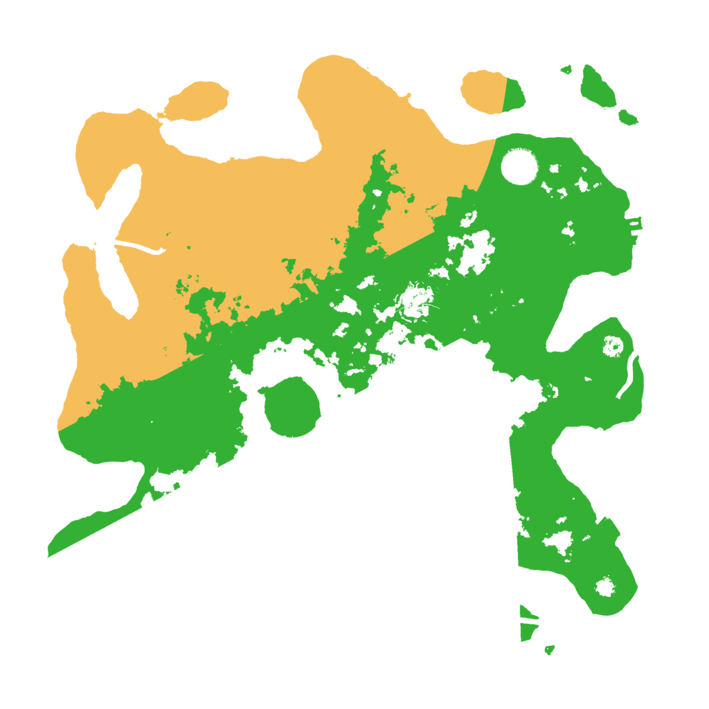 Biome Rust Map: Procedural Map, Size: 3450, Seed: 18781922