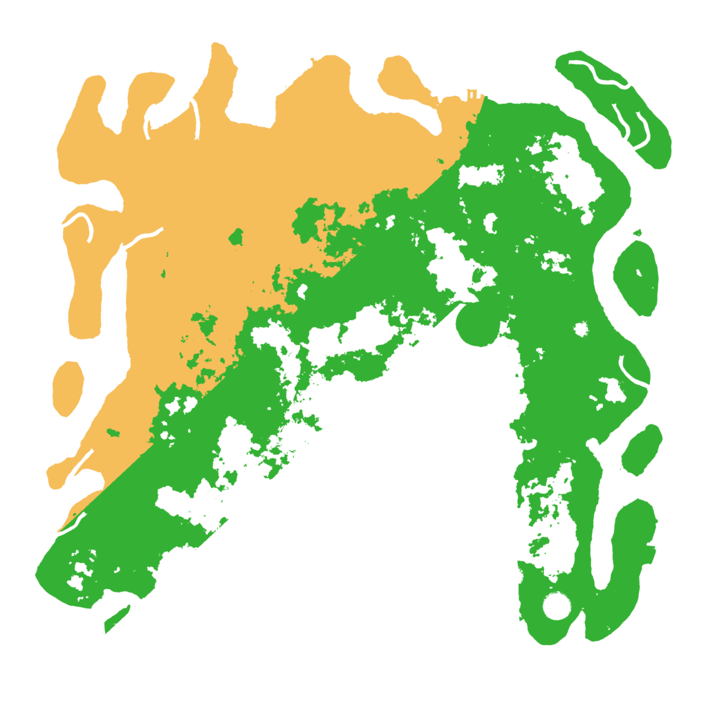 Biome Rust Map: Procedural Map, Size: 4500, Seed: 563495718