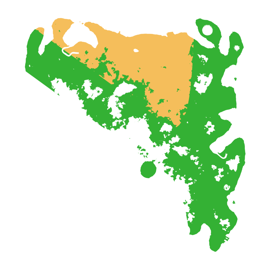 Biome Rust Map: Procedural Map, Size: 4500, Seed: 888303545