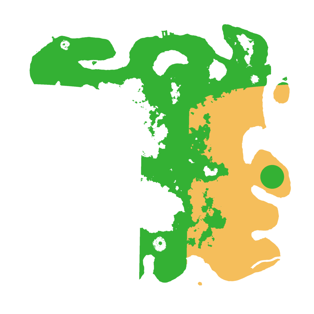 Biome Rust Map: Procedural Map, Size: 3500, Seed: 395613218