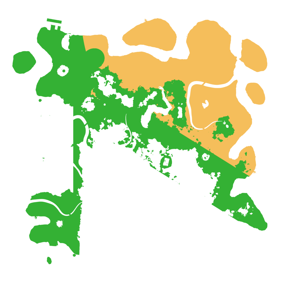 Biome Rust Map: Procedural Map, Size: 4000, Seed: 2066536158