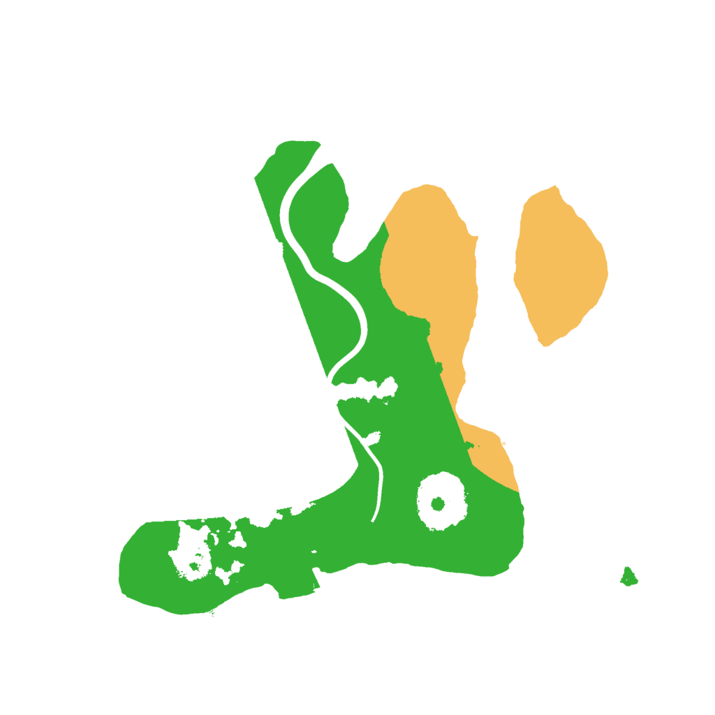 Biome Rust Map: Procedural Map, Size: 2000, Seed: 87283280