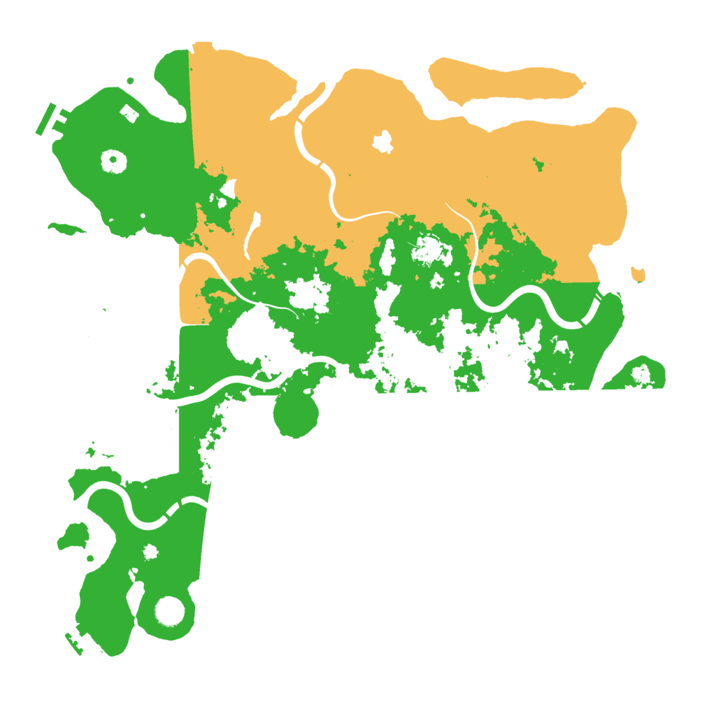 Biome Rust Map: Procedural Map, Size: 4250, Seed: 2135279506