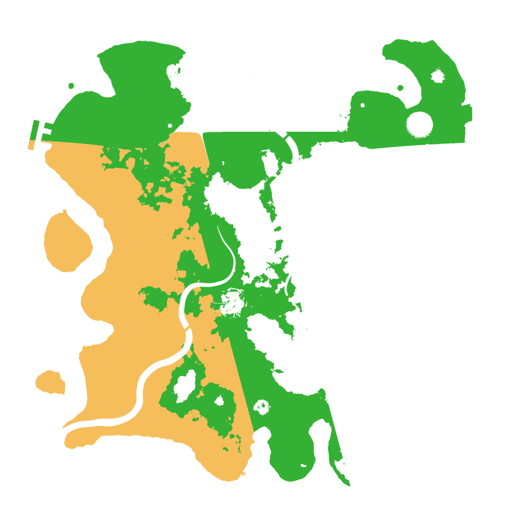 Biome Rust Map: Procedural Map, Size: 3550, Seed: 55738797
