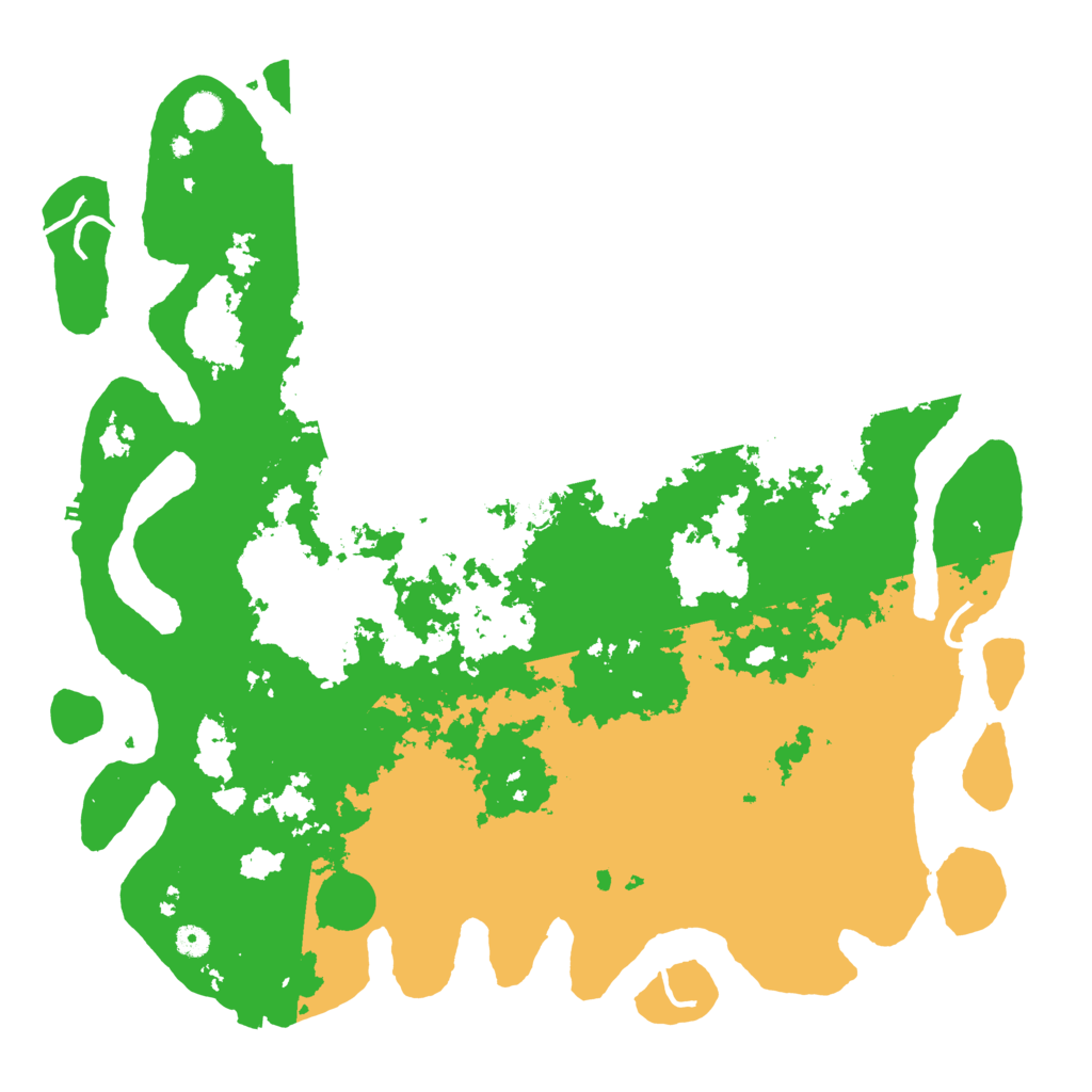 Biome Rust Map: Procedural Map, Size: 5000, Seed: 965989559