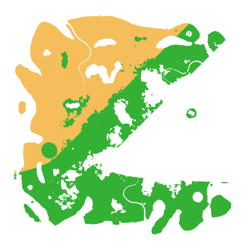 Biome Rust Map: Procedural Map, Size: 4250, Seed: 11689658