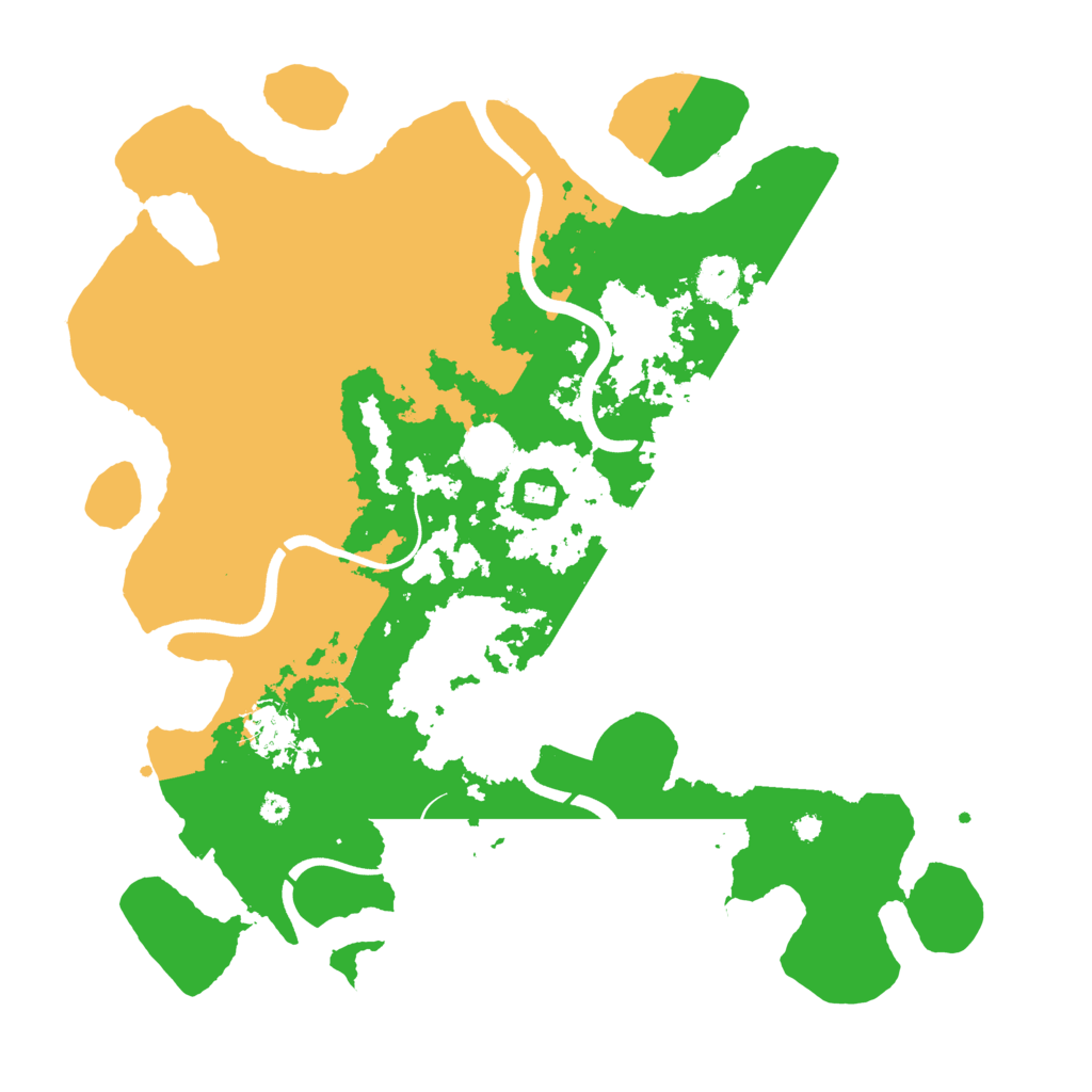 Biome Rust Map: Procedural Map, Size: 3750, Seed: 52229408