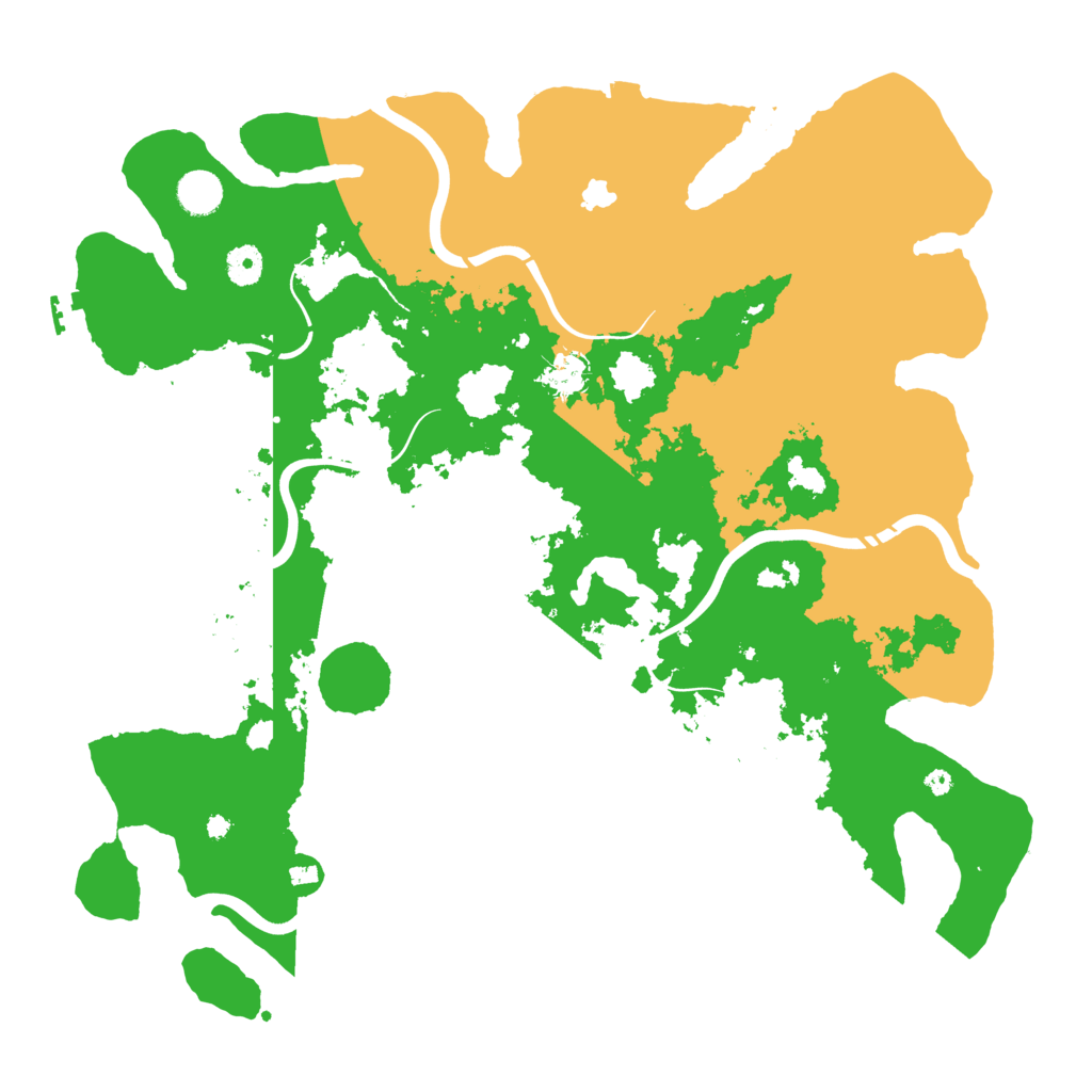 Biome Rust Map: Procedural Map, Size: 4250, Seed: 66344737