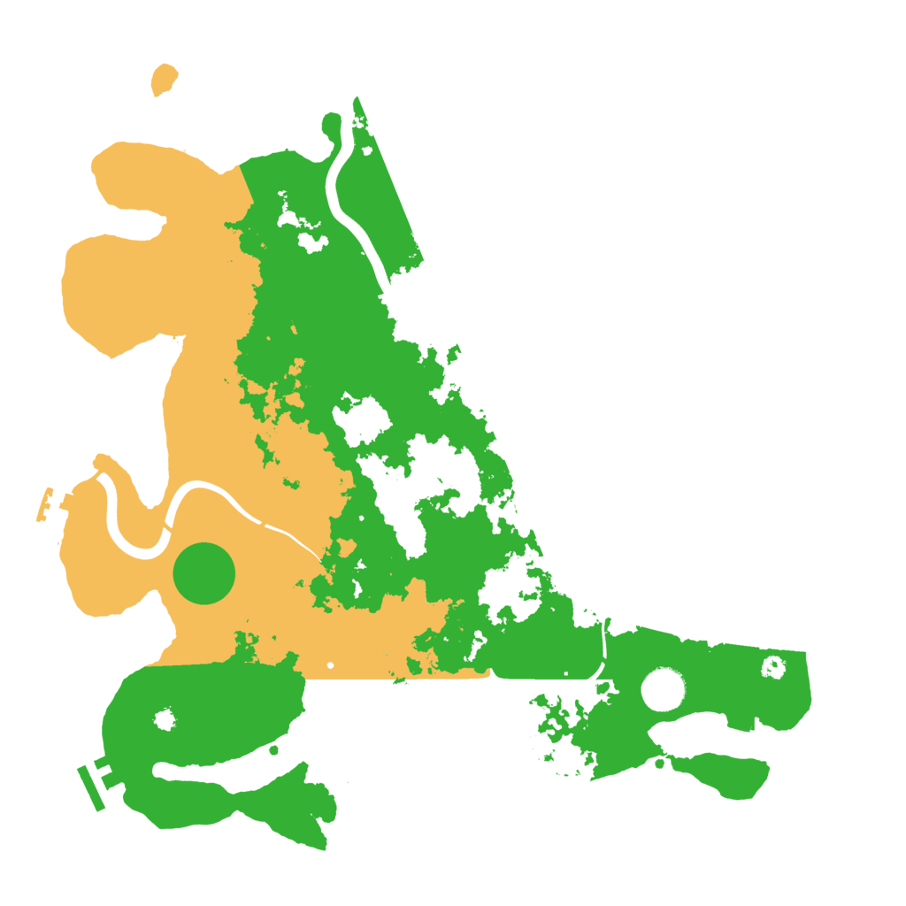 Biome Rust Map: Procedural Map, Size: 3850, Seed: 12035049