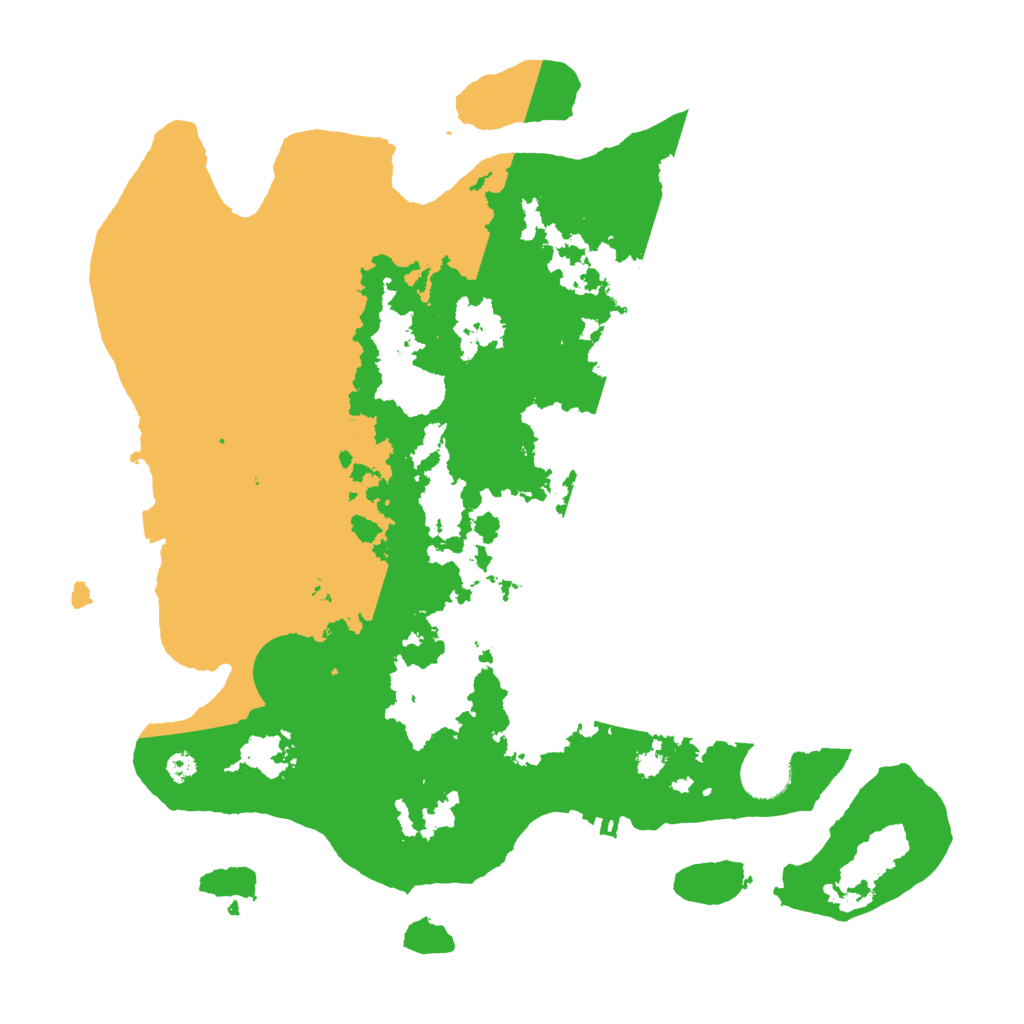 Biome Rust Map: Procedural Map, Size: 3600, Seed: 29548681