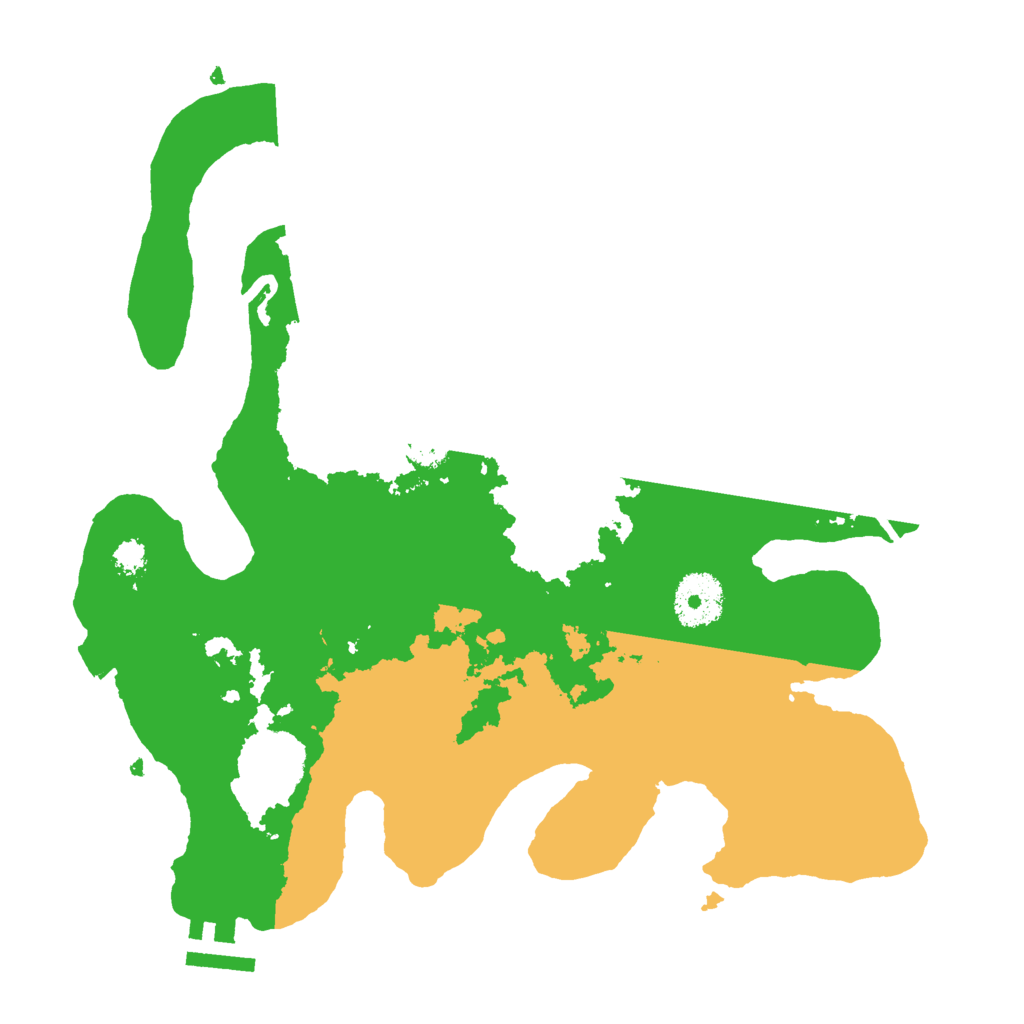 Biome Rust Map: Procedural Map, Size: 3000, Seed: 6161994