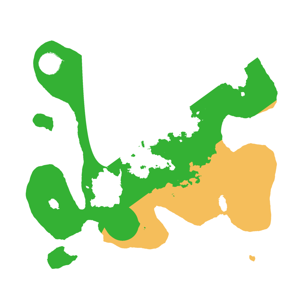 Biome Rust Map: Barren, Size: 2500, Seed: 1398963165