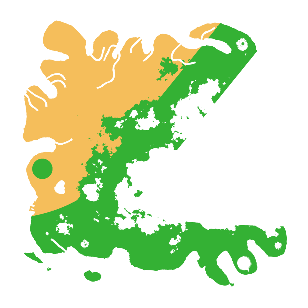 Biome Rust Map: Procedural Map, Size: 4000, Seed: 1957795498