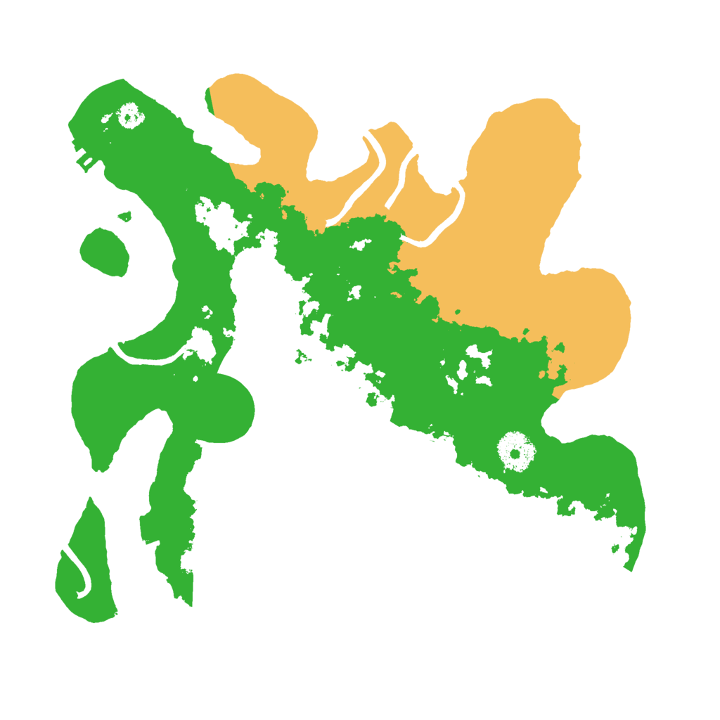 Biome Rust Map: Procedural Map, Size: 2900, Seed: 66977879