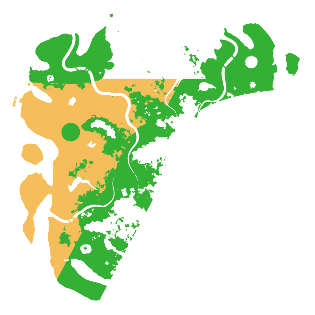 Biome Rust Map: Procedural Map, Size: 4500, Seed: 2051085